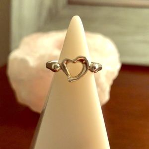 Tiffany and Co. Elsa Peretti Open Heart Ring